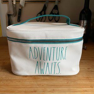 Rae Dunn ADVENTURE AWAITS Cosmetics Bag - NWT